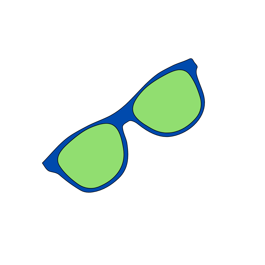 Sunnies are adventure ready with durable frames and an anti-slip material