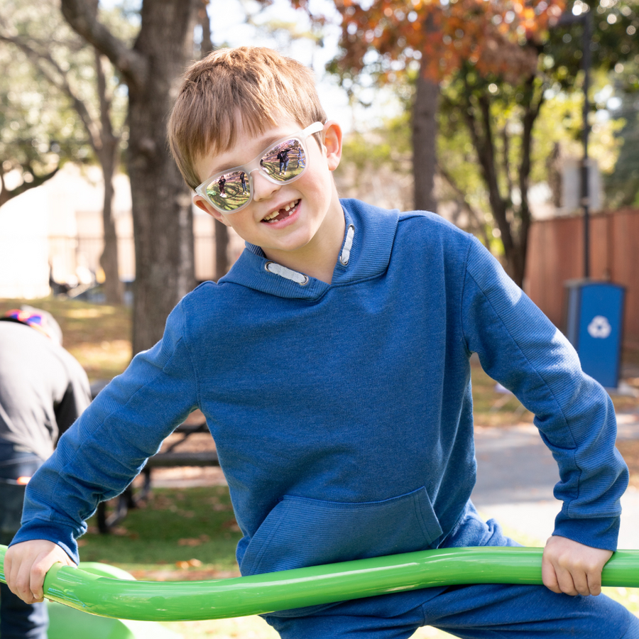 Ice Ice Baby - Clear Frame Sunglasses for Kids