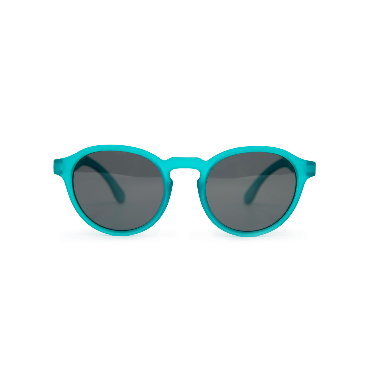 Teal Me a Secret - Teal Round Frame Sunglasses for Kids (Pre-Order)