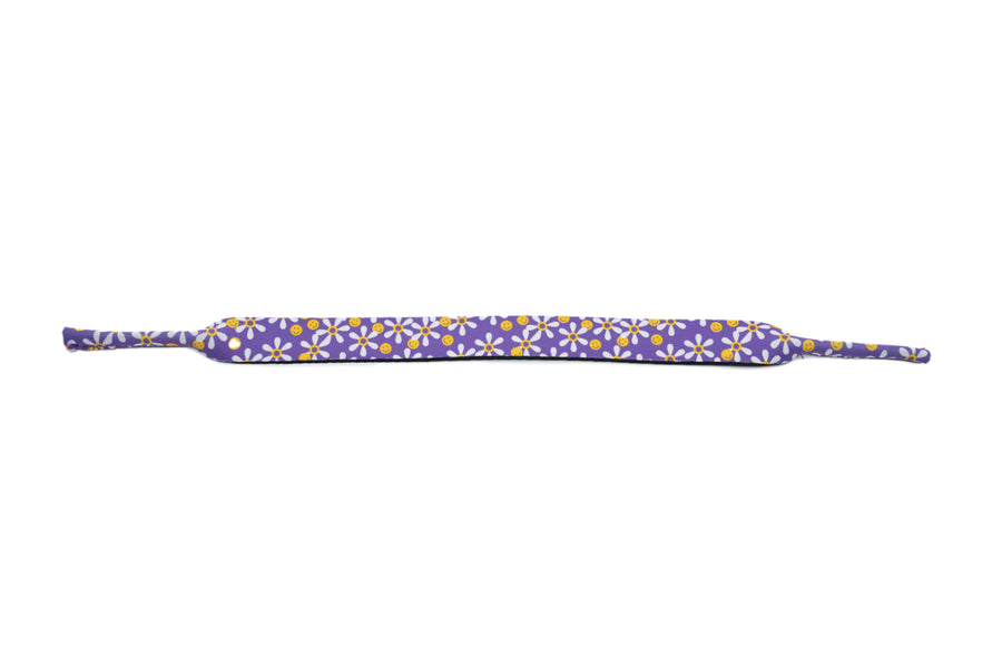 Sunglass Strap Purple Daisy