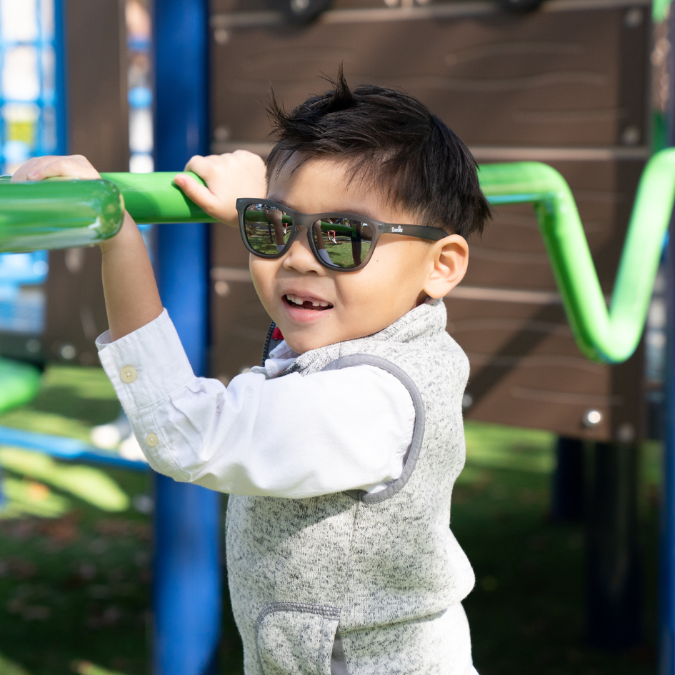 Shadow Wizard - Gray Frame Sunglasses for Kids