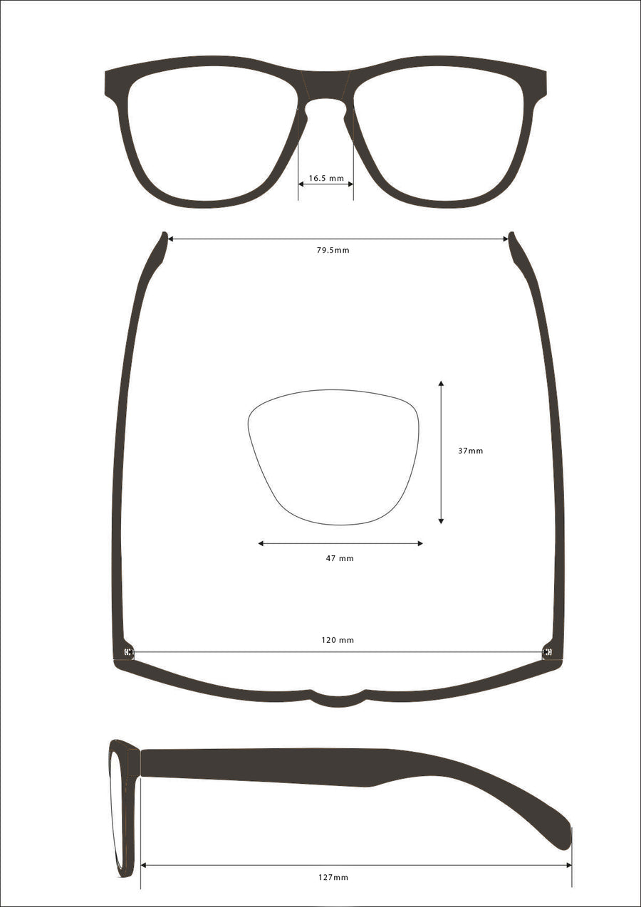 Shadow Wizard - Gray Frame Sunglasses for Kids