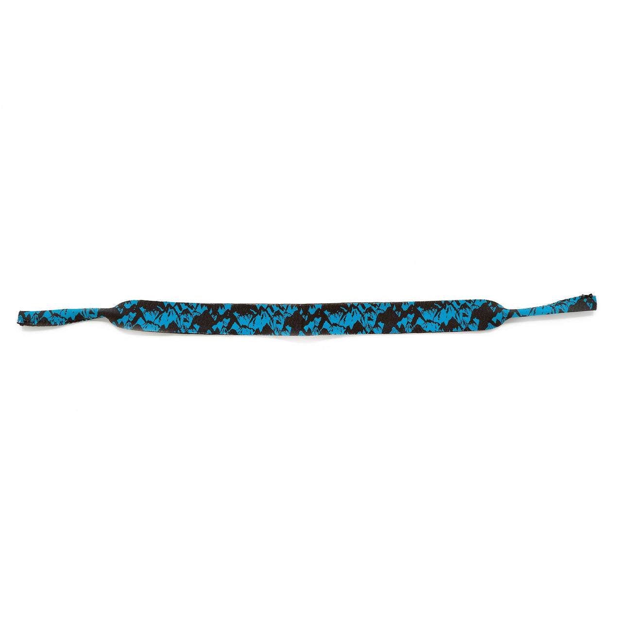 Sunglass strap in blue mountain neoprene fabric