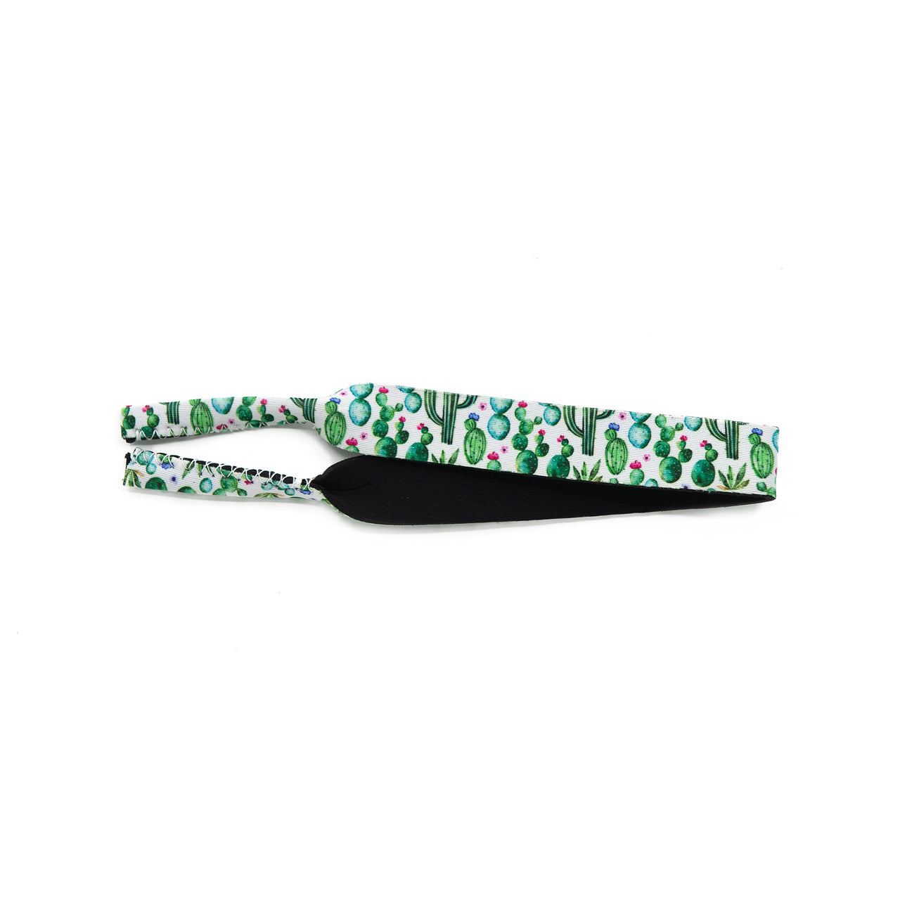 Kids sunglass strap in cactus neoprene fabric