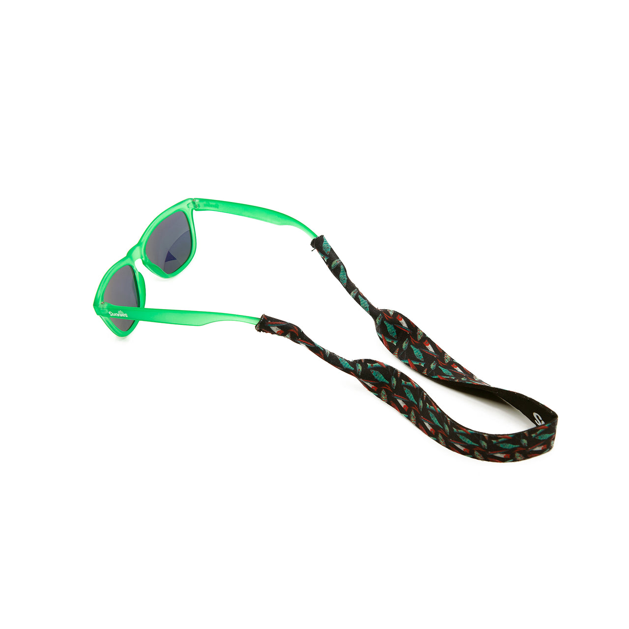 Fishing hooks sunglass leash for kids sunglasses in neoprene fabric