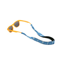 Thumbnail for Neoprene shark sunglass strap for kids attached to kids sunglasses