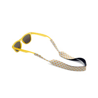 Thumbnail for Kids sunglasses attached to kids sunglass strap in sunburst print