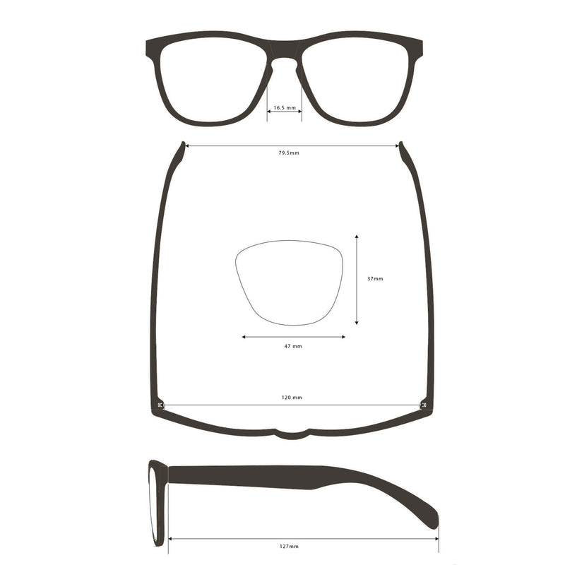 Sunnies kids sunglasses size chart